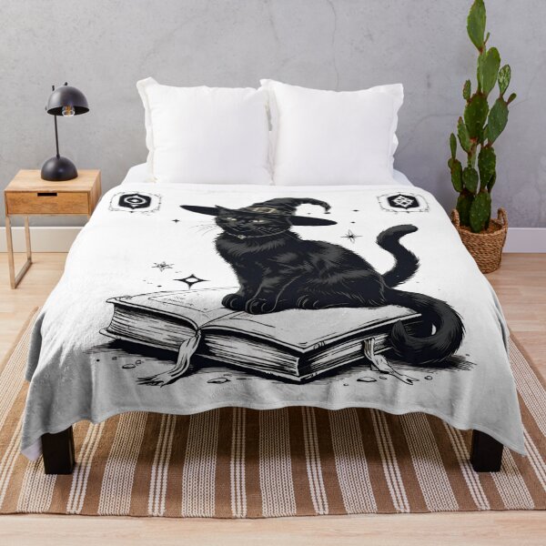 Item preview, WITCHY BLACK CAT designed and sold by BKDIGITALSHOP.