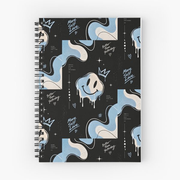 Item preview, Blue Dripping Smiley Aesthetic Phone Case designed and sold by Ricomin.