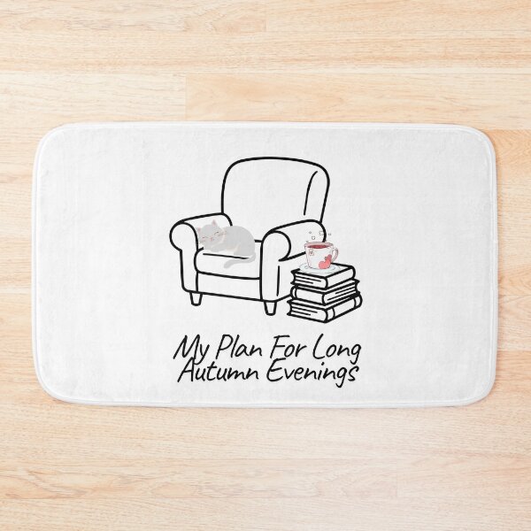Item preview, My Plan For Long Autumn Evenings. designed and sold by Dinasshop.