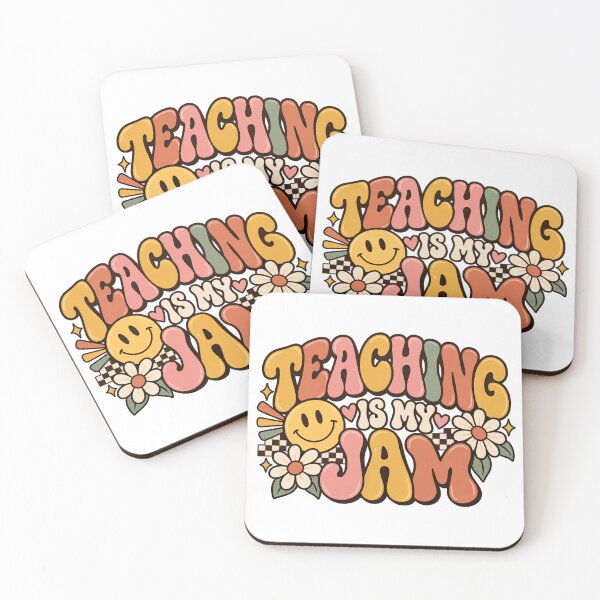 Item preview, Teaching Is My Jam Shirt – Groovy Retro Teacher T-Shirt, Cute Back to School Teacher Tee designed and sold by 1DreamerShop.