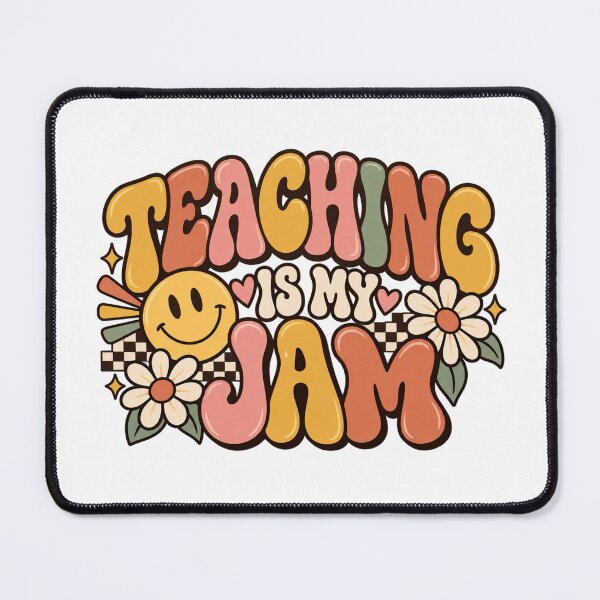 Item preview, Teaching Is My Jam Shirt – Groovy Retro Teacher T-Shirt, Cute Back to School Teacher Tee designed and sold by 1DreamerShop.