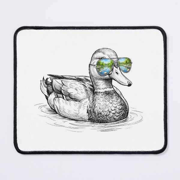Item preview, Duck Park Bread Sunglasses Reflection designed and sold by Bad-Decisions-Designs.