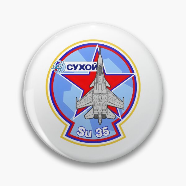 Item preview, Sukhoi Su-35 Flanker-E Tactical Aviation Vector Patch designed and sold by CharlieDesings.