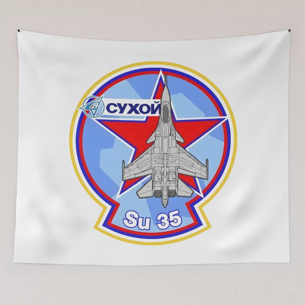 Item preview, Sukhoi Su-35 Flanker-E Tactical Aviation Vector Patch designed and sold by CharlieDesings.