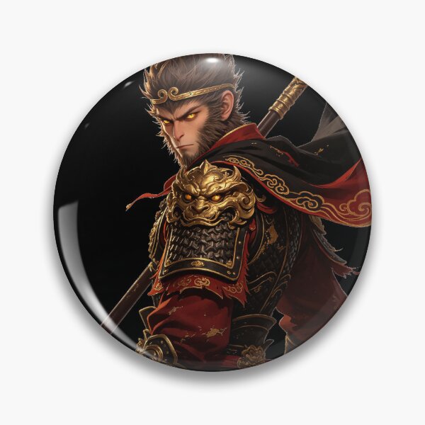 Item preview, Sun Wukong Monkey King Battle Flag Portrait designed and sold by DigArtis.