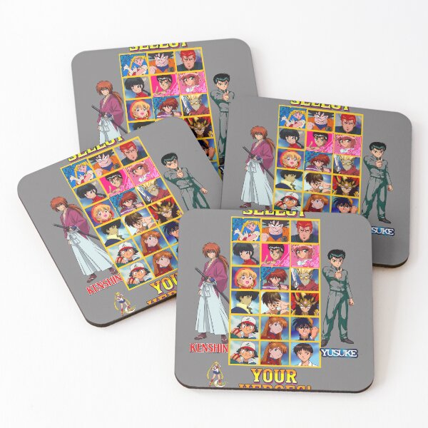 Item preview, 90s Anime Fighter Select Screen Mashup-50 designed and sold by ShapoRoger.