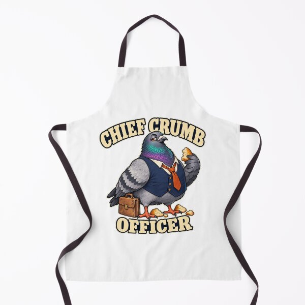 Item preview, Chief Crumb Officer — Funny Business Pigeon designed and sold by SAS-Designer.