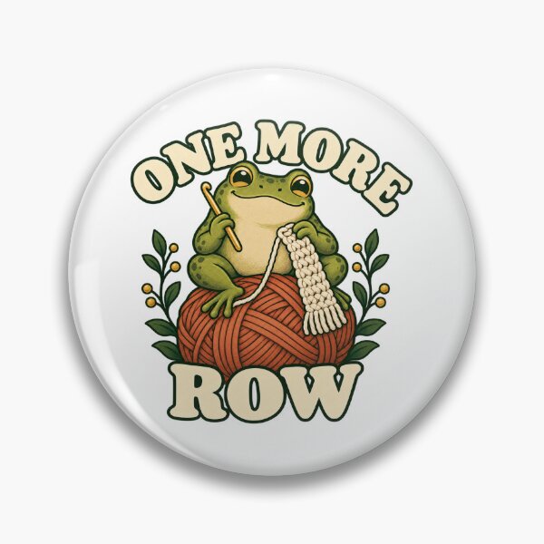 Item preview, Crochet Frog — One More Row designed and sold by SAS-Designer.