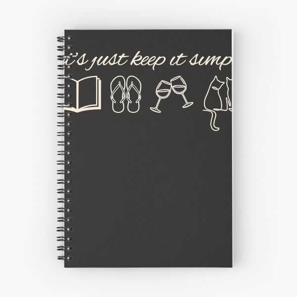 Item preview, Wine and Cats Cozy Introvert Weekend Book Lover Minimalist Cat Mom designed and sold by DYAFLK.