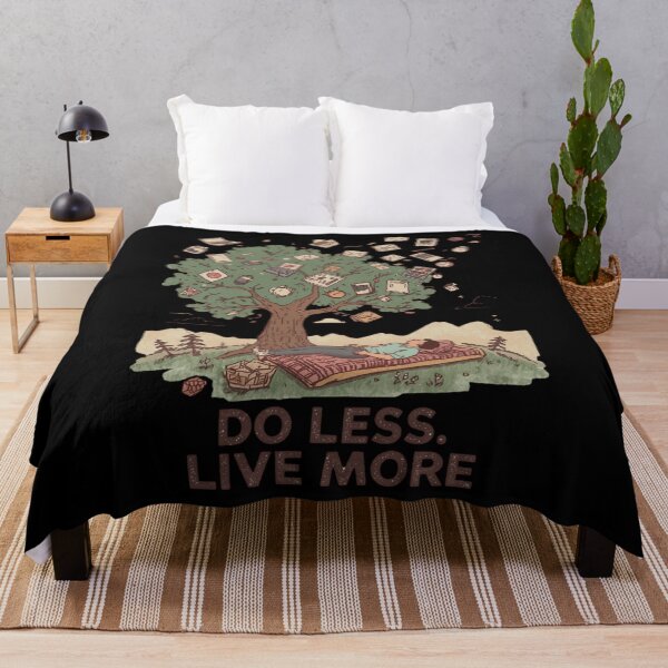 Item preview, Slow Living Do Less Live More designed and sold by ChicTrendz.