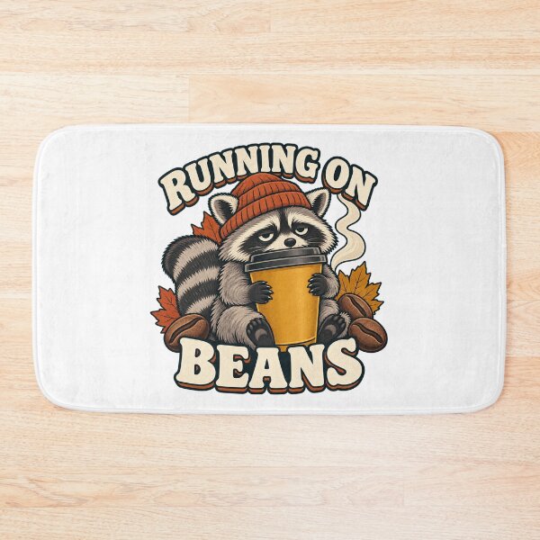 Item preview, Coffee Raccoon — Running on Beans designed and sold by SAS-Designer.