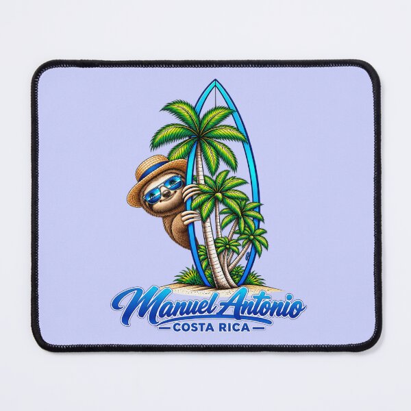 Item preview, Guanacaste Costa Rica sloth Tropical Beach Vacation designed and sold by OuterFuselage.