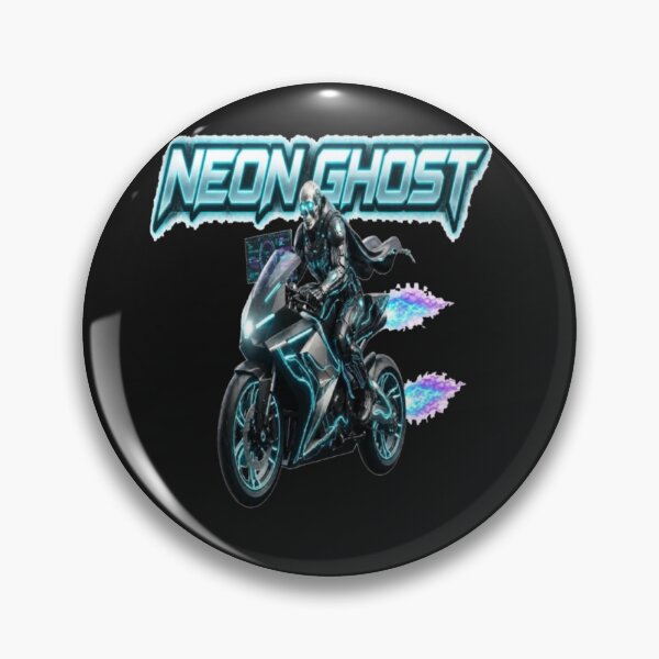 Item preview, Neon Ghost Cyberpunk Motorcycle Anime Art designed and sold by FABIOLA1970.