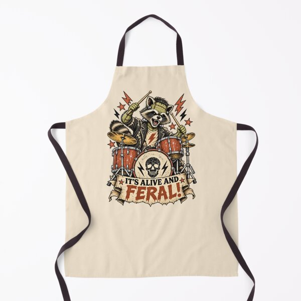 Item preview, Feral Frankenstein Drummer: It's Alive! designed and sold by Festive Bug.