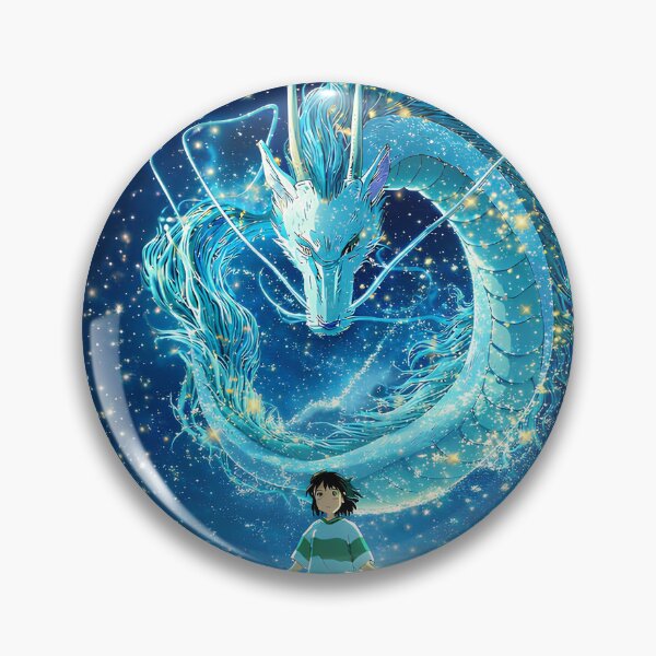 Item preview, Cute kawaii art girl [[chihiros]]-%[ghiblis]%-walk aways with dragon designed and sold by liyavhushop.