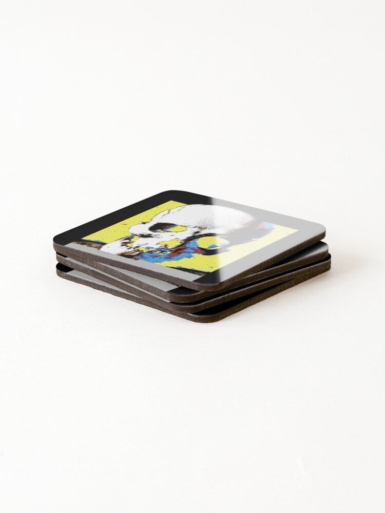 Thumbnail 4 of 5, Coasters (Set of 4), Horror Pixel  designed and sold by Ruggine.