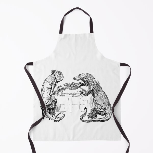 Item preview, Das Kränzchen (The Kaffeeklatsch or Assembly of Reptiles) by Heinrich Kley, 1909 designed and sold by Hedrin.
