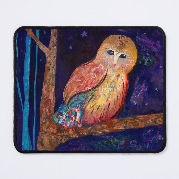 Item preview, The Watchful Owl designed and sold by Laura Terese Art.
