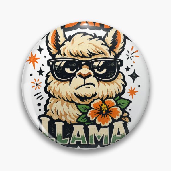 Item preview, No Drama Llama – Funny Cool Llama Sunglasses designed and sold by meghnad.