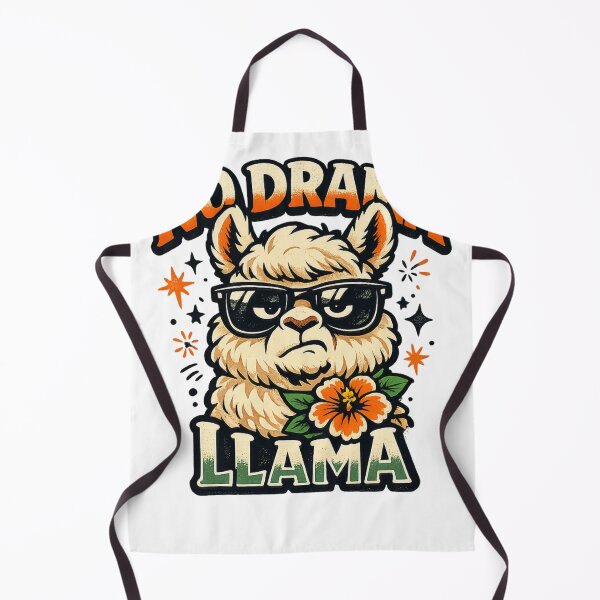 Item preview, No Drama Llama – Funny Cool Llama Sunglasses designed and sold by meghnad.