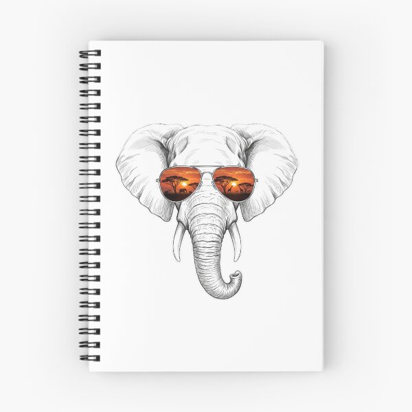 Item preview, Elephant Savanna Sunset Sunglasses Reflection designed and sold by Bad-Decisions-Designs.