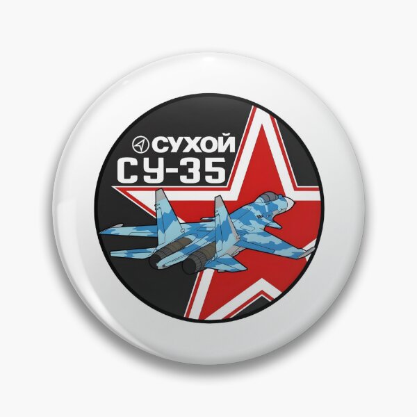 Item preview, Sukhoi Su-35 Flanker-E Russian Tactical Aviation Patch designed and sold by CharlieDesings.