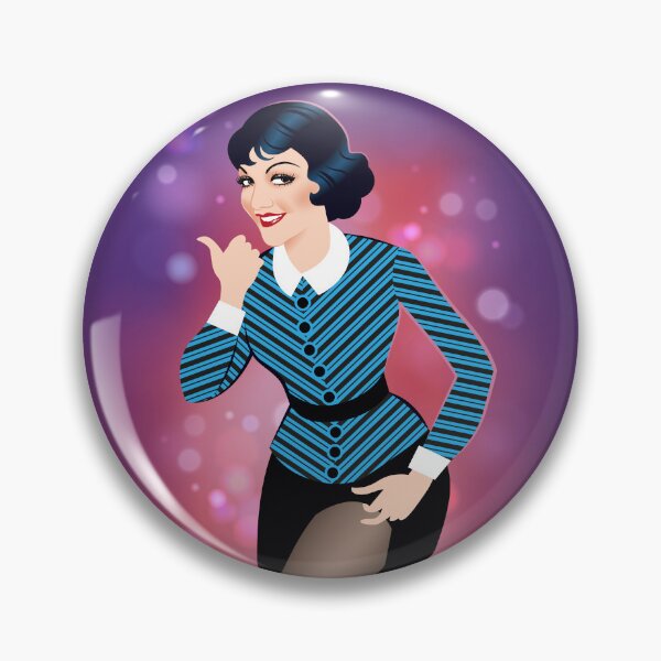 Item preview, Claudette Colbert designed and sold by AleMogolloArt.