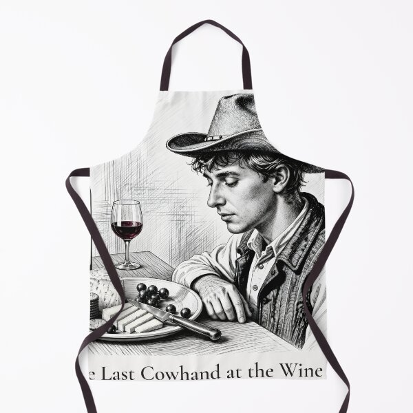 Item preview, Cowhand Wine Bar Art designed and sold by John-NW-Shop.