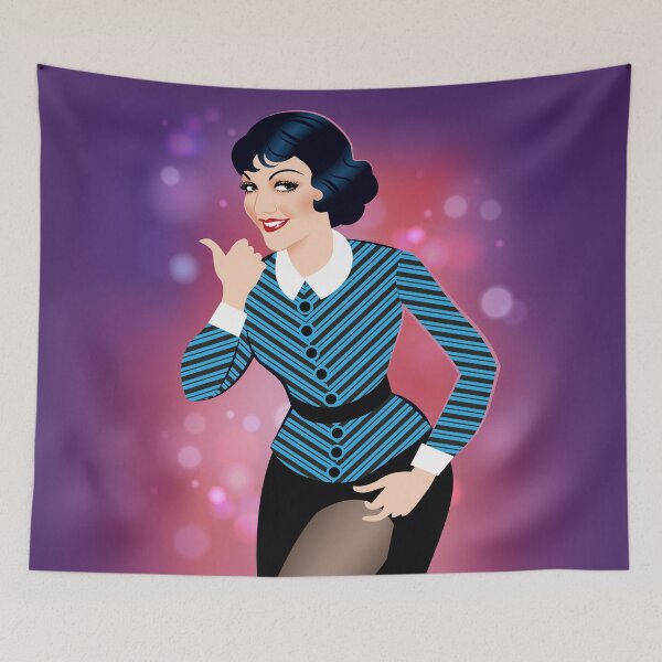 Item preview, Claudette Colbert designed and sold by AleMogolloArt.