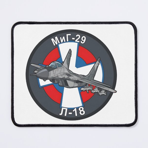 Item preview, Mikoyan MiG-29 Fulcrum L-18 Fighter Insignia Patch designed and sold by CharlieDesings.