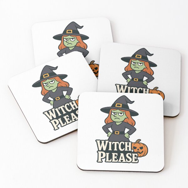 Artikelvorschau, Freche Hexe mit Attitüde – Halloween-Design entworfen und verkauft von PrintCreations9.
