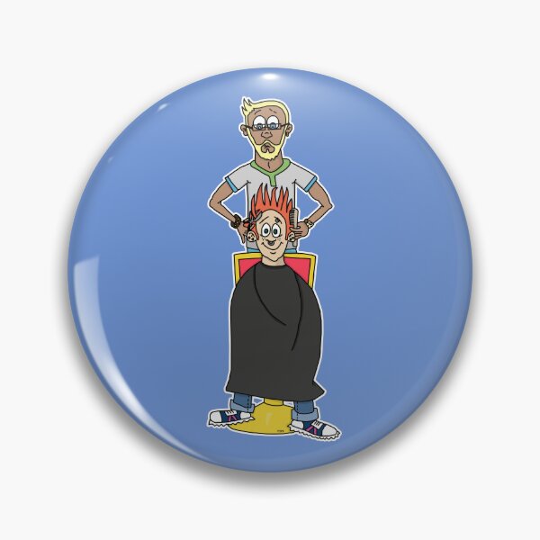 Item preview, Funny Barber & Stylist Haircut Sticker | Quirky Salon Art designed and sold by MyxaART.