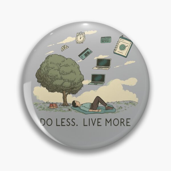 Item preview, Digital Detox Do Less Live More designed and sold by ChicTrendz.
