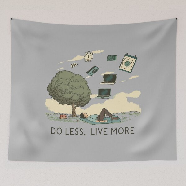 Item preview, Digital Detox Do Less Live More designed and sold by ChicTrendz.