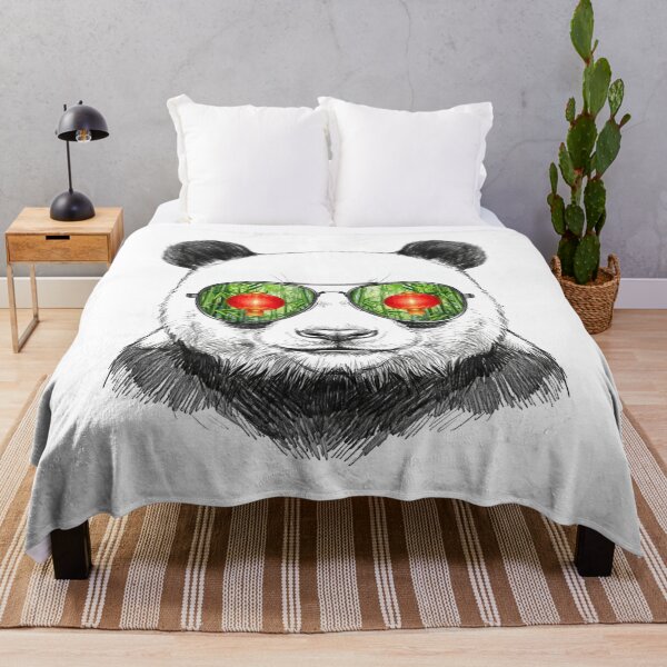 Item preview, Panda Bamboo Lantern Sunglasses Reflection designed and sold by Bad-Decisions-Designs.