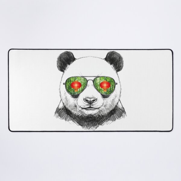 Item preview, Panda Bamboo Lantern Sunglasses Reflection designed and sold by Bad-Decisions-Designs.