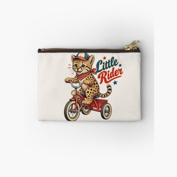 Item preview, Cute Leopard Cub Riding Tricycle designed and sold by lungpleecha.