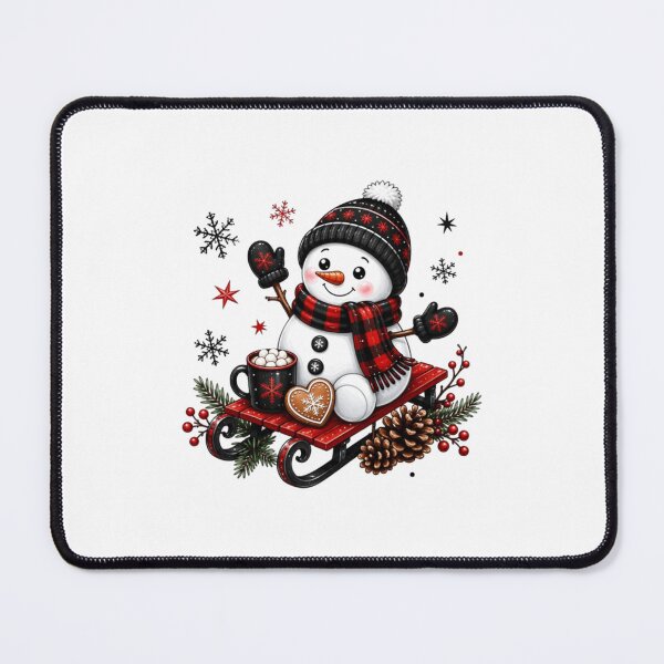 Item preview, Christmas Snowman designed and sold by moonfullStudio.