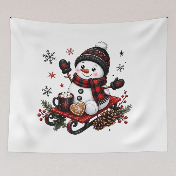 Item preview, Christmas Snowman designed and sold by moonfullStudio.