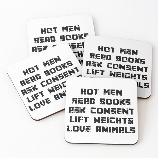 Item preview, Hot Men Read Books and Love Animals designed and sold by Skyeleigh and Spideough.