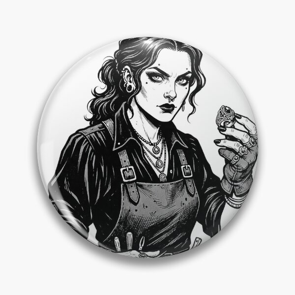 Item preview, Gothic Jeweler Portrait designed and sold by eduardoroa22.