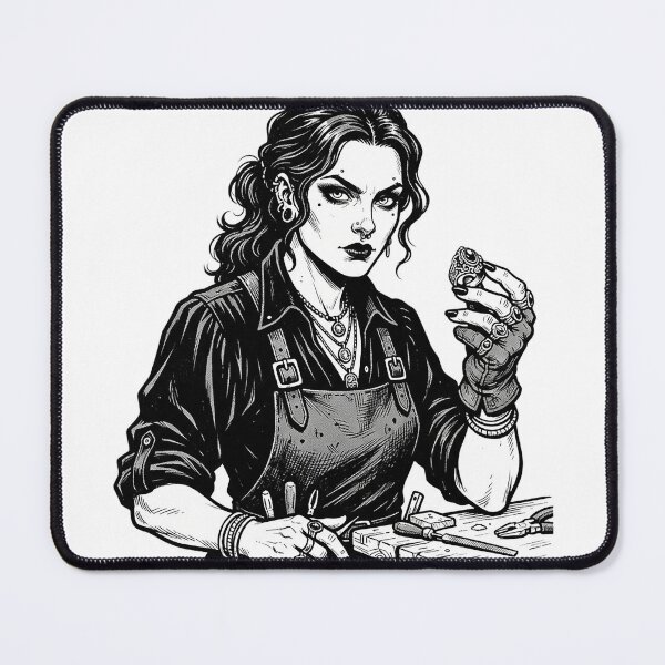 Item preview, Gothic Jeweler Portrait designed and sold by eduardoroa22.