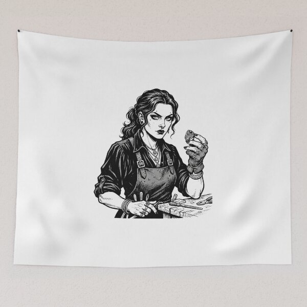 Item preview, Gothic Jeweler Portrait designed and sold by eduardoroa22.