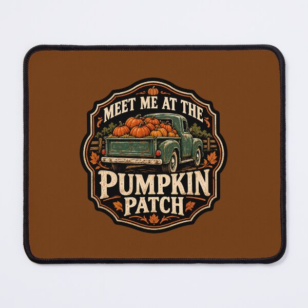 Item preview, Vintage Pumpkin Patch Farm Truck Autumn Harvest designed and sold by DemureArtsy.