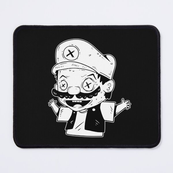 Item preview, black and white beard man hand arcade drawn style designed and sold by draxozart.