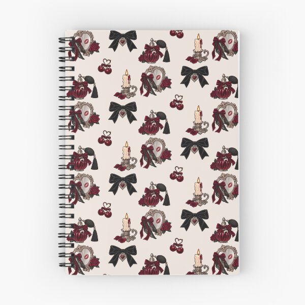Item preview, Vamp Romantic Pattern – Gothic Romance Bows, Roses & Vintage Beauty designed and sold by SnugbugStudios.