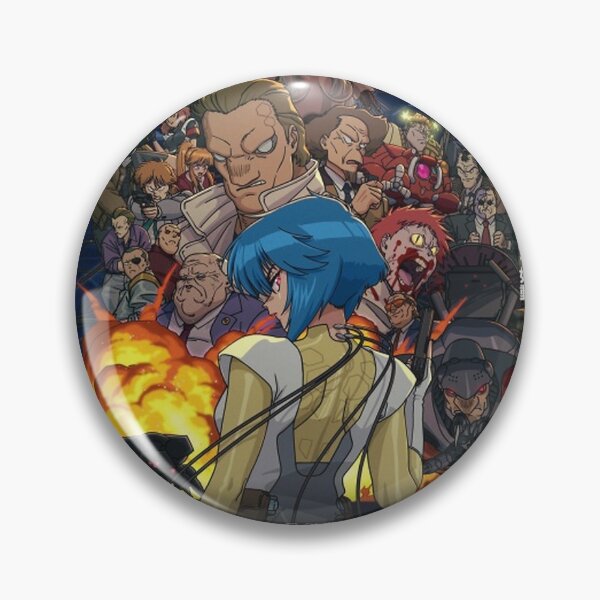 Item preview, The Ghost in the Shell - Anime Graphic designed and sold by Jercole.