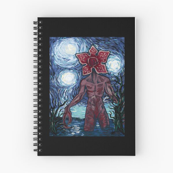Item preview, Stranger Things Demogorgon Starry Night designed and sold by MaceonPi.