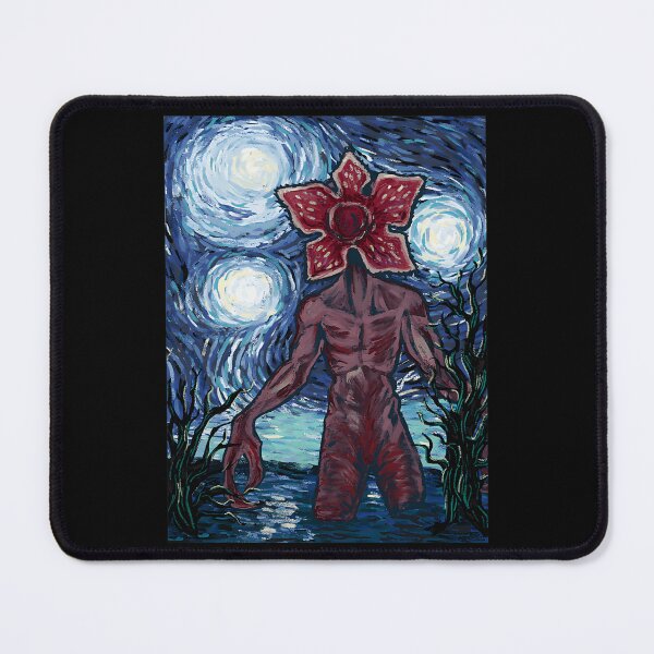 Item preview, Stranger Things Demogorgon Starry Night designed and sold by MaceonPi.