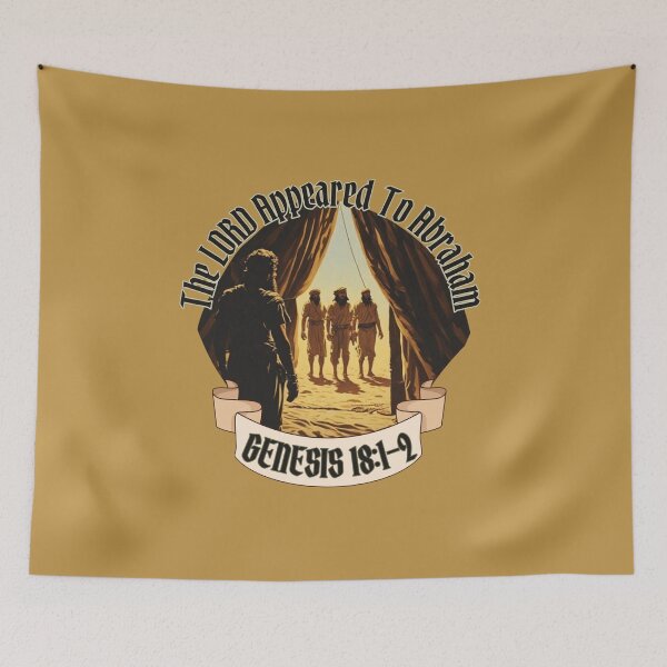 Item preview, The LORD Appeared to Abraham - Genesis 18:1-2 designed and sold by scripturehood.
